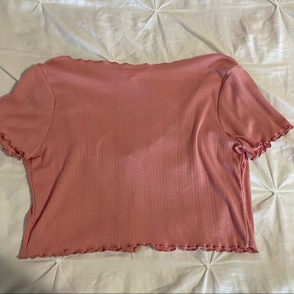 Tie Front Top - Picture 2 of 4